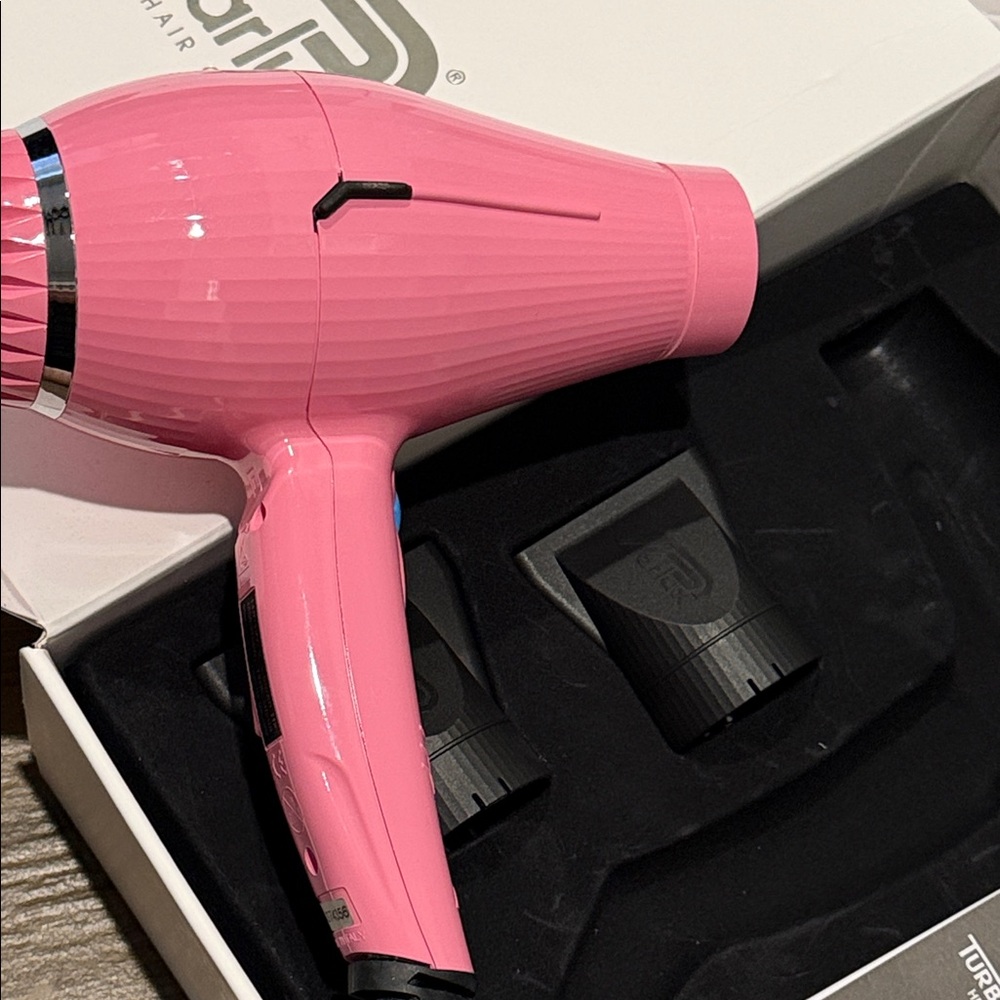 Parlux Alyon Hair Dryer Pink Hair Dryer Set-NEW with box - Picture 7 of 11